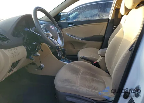 2013 Hyundai Accent Gls z USA, uszkodzony, nr VIN KMHCU4AE5DU452037